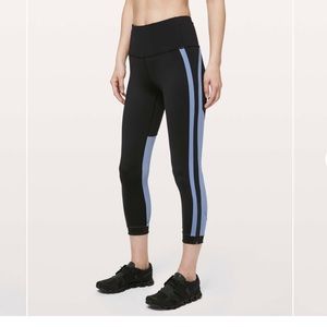 Zip the line crop 23 Lululemon leggings